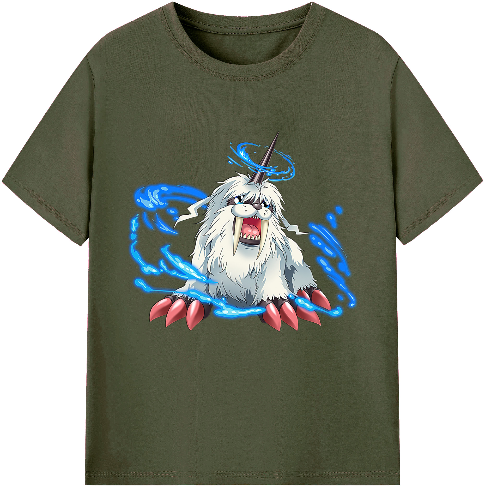 （画像用） Digimon デジタルモンスター/デジモン 綿100％ メンズ半袖Tシャツ｜肌触りやわらか＆通気性